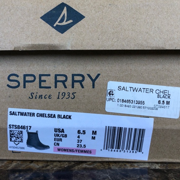 NEW Sperry Women's Saltwater Chelsea Duck Boot - Picture 7 of 8